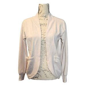 The Children's Place Cream Open-Front Girls Cardigan Sweater Sz XL 14